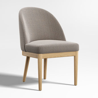 Ana Grey Natural Wood Dining Chair.