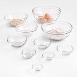 Anchor Hkng 10 Pc Glass Bowl.