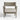 Andorra Wood Outdoor Lounge Chair with Cushion