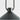 Andre Black Cone Pendant Light.