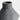 Angle Black Ceramic Vase 14".
