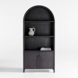 Annie Wood Storage Bookcase with Shelves by Leanne Ford