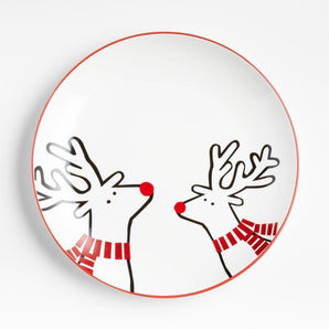 Joan Anderson Arctic Friends Holiday Dinner Plate