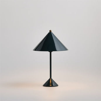 Arden Enamel Table Lamp Green.