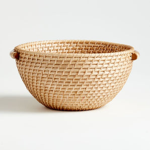 Artesia Rattan Bowl with Handles
