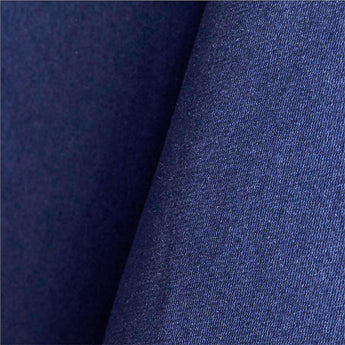Aspen 60"x120" Metal Grey Organic Cotton Tablecloth.