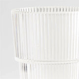 Atwell Acrylic Stackable Ribbed Double Old-Fashioned Glass.