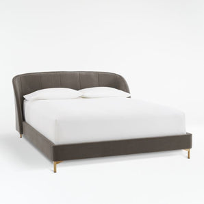 Ava Grey Queen Bed