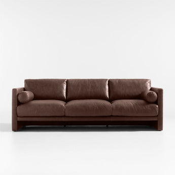 "Cannes Sofa 88"" Leather".