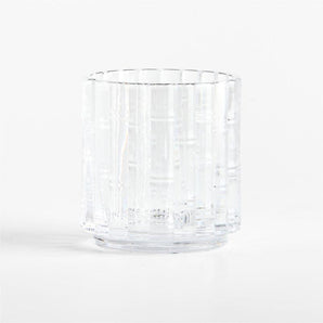 Bamboo Double Old Fashioned Glass