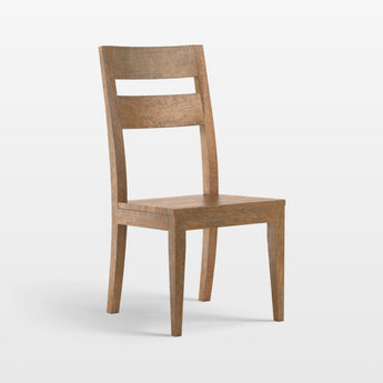 Silla Lateral Basque Gris Lavado.