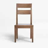 Silla Lateral Basque Gris Lavado.