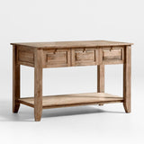 "New Basque 56"" Lt Brwn Ktchn Isl".
