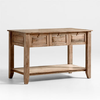 "New Basque 56"" Lt Brwn Ktchn Isl".