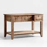 "New Basque 56"" Lt Brwn Ktchn Isl".