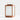 Batten Acacia Wood and Glass LED Solar Outdoor Lantern