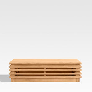 Batten Charcoal Coffee Table.