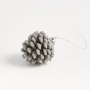 Glitter Pinecone Christmas Tree Ornament