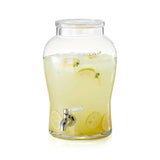 Beau 1.75-Gallon Glass Drink Dispenser.