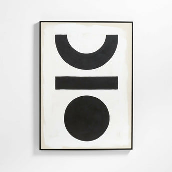 Black and White Balance, Wall Art 37"x51".