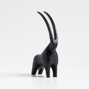 Metal Gazelle Scuplture.