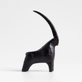 Metal Gazelle Scuplture.