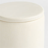 Ceramic Canister w/ Lid.