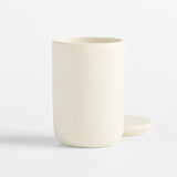 Ceramic Canister w/ Lid.