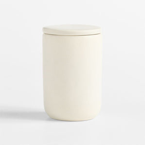 Ceramic Canister w/ Lid.