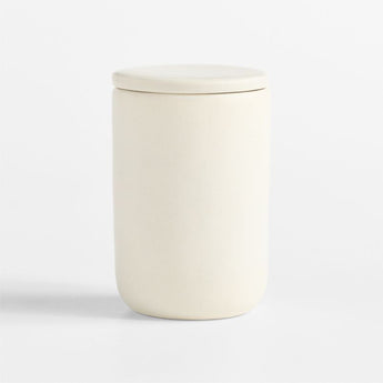Ceramic Canister w/ Lid.