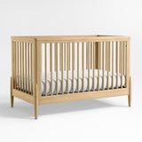 Bodie Natural Oak Wood Convertible Baby.