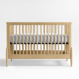 Bodie Natural Oak Wood Convertible Baby.