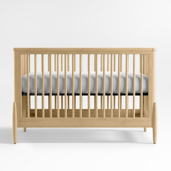 Bodie Natural Oak Wood Convertible Baby.