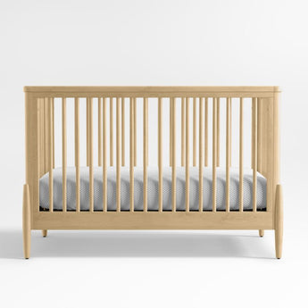 Bodie Natural Oak Wood Convertible Baby.