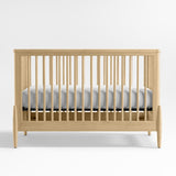 Bodie Natural Oak Wood Convertible Baby.