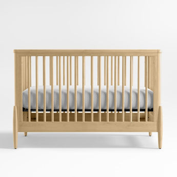 Bodie Natural Oak Wood Convertible Baby.