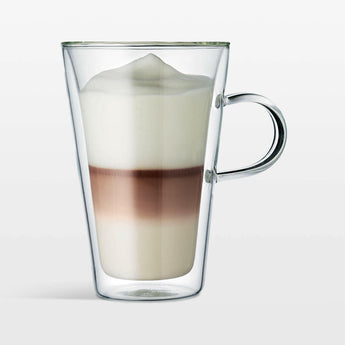 Bodum ® 13.5-Oz. Canteen Double-Wall Glass Mug.