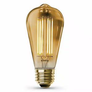 Light Bulb Vintage Crescent C/ Filament.