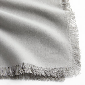 Craft Metal Grey Fringe Napkin.
