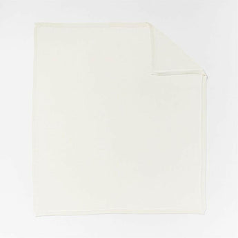 Border Pampas Ivory 80"x80" Oversized Bed Throw Blanket.