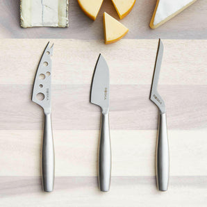 Boska Stainless Steel Cheese Knife Set Copenhagen.