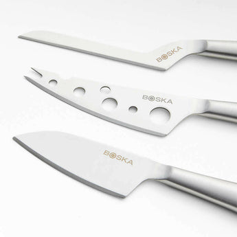 Boska Stainless Steel Cheese Knife Set Copenhagen.