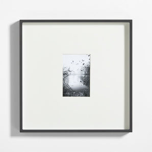 Metal Picture Frame with Vertical Mat