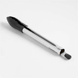 Crate & Barrel Black Nylon Tongs.