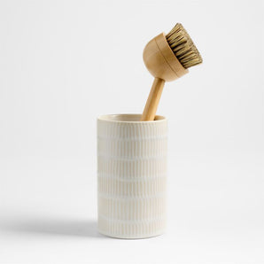 Clean by Crate Ceramic Dish Brush Holder