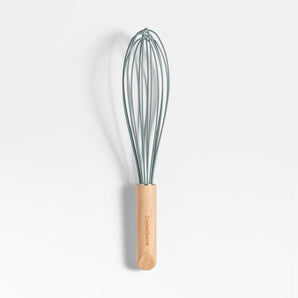 Batidor de silicona y madera Crate &amp; Barrel