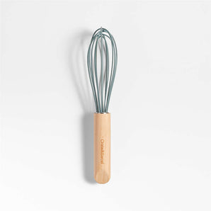 Batidor de silicona y madera Crate &amp; Barrel