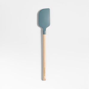 Espátula raspadora de silicona y madera Crate &amp; Barrel