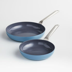 Crate & Barrel EvenCook Ceramic ™ Nonstick Fry Pans, Set of 2