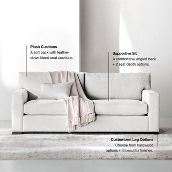 Axis 2-Seat 88" Sofa.